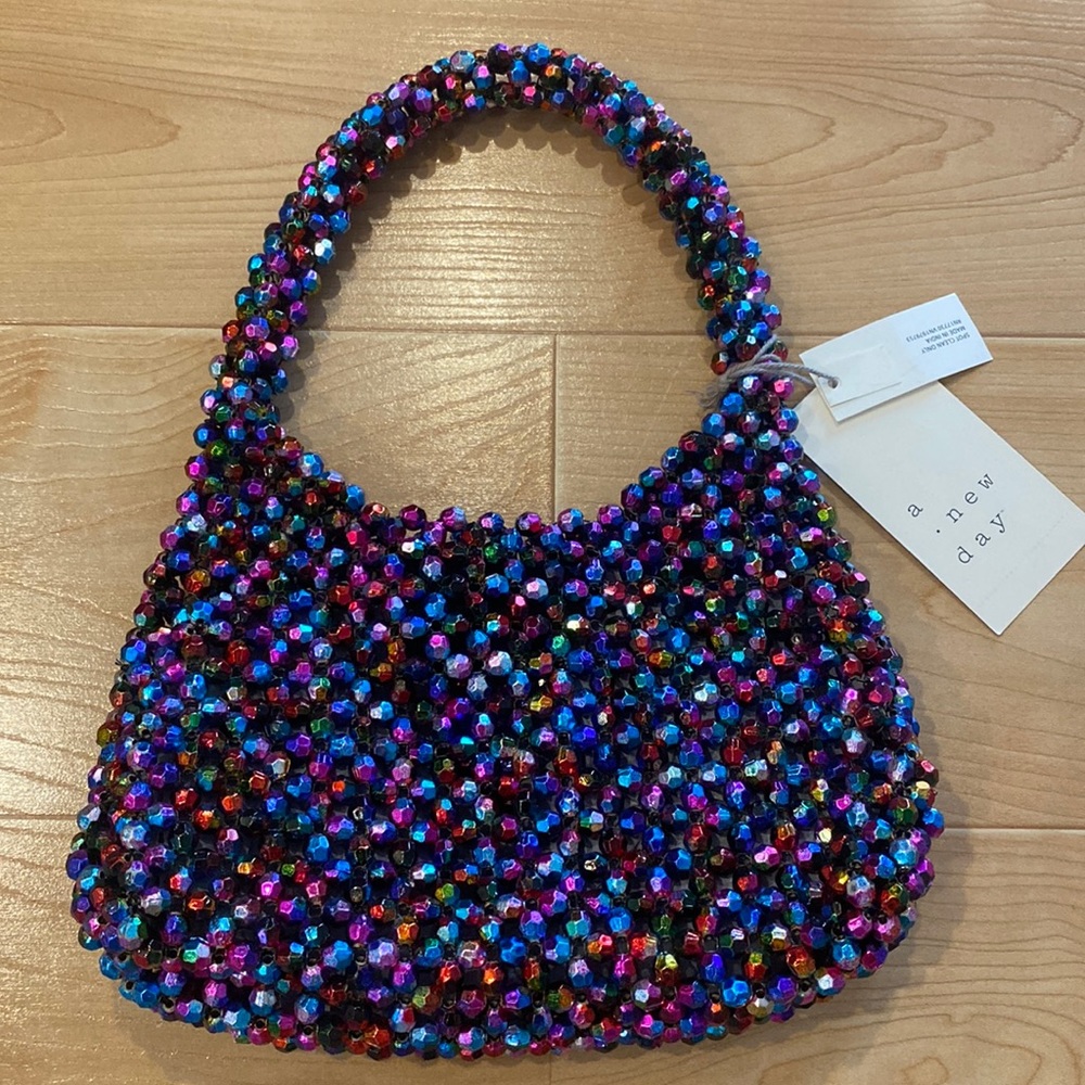 Beaded handbag